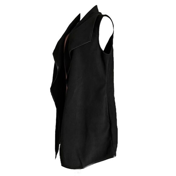 Susan Graver Weekend Polar Fleece Cascade Vest - Picture 5 of 7